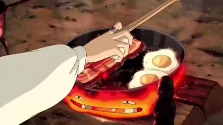 Хаяо Миядзаки Ходячий замок Кальцифер