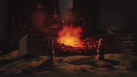 Ходячий замок огонек Кальцифер