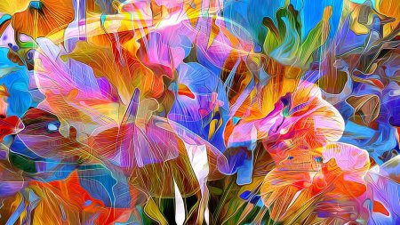 Яркие краски