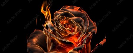 Пламя роза картинки