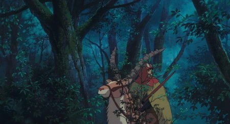 Хаяо Миядзаки аниме принцесса Мононоке