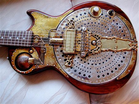 Tony Cochran Steampunk Guitar