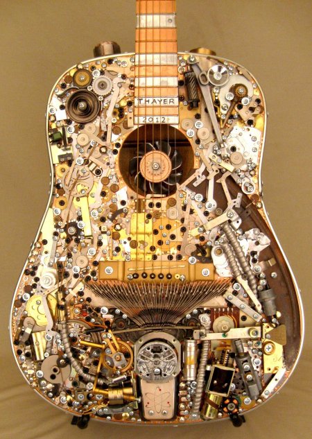 Стимпанк гитара