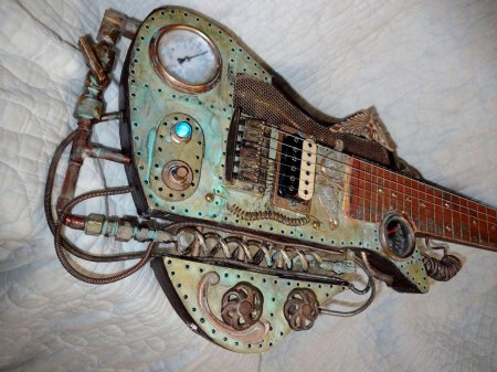 Стимпанк гитара