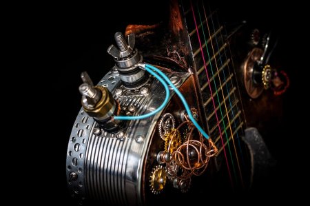 Стимпанк гитара