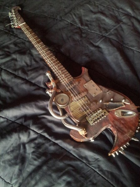 Стимпанк гитара