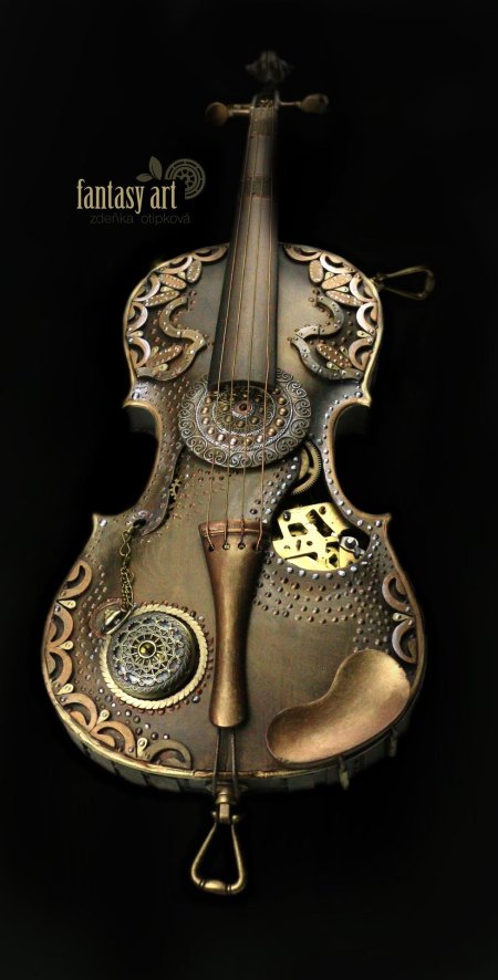 Стимпанк скрипка
