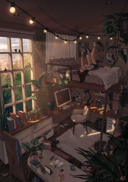 Аниме комната