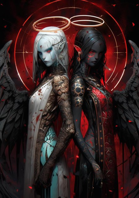 Нейросеть аниме арт