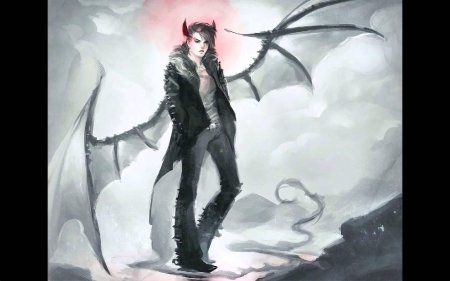 Полукровка полудемон полуангел