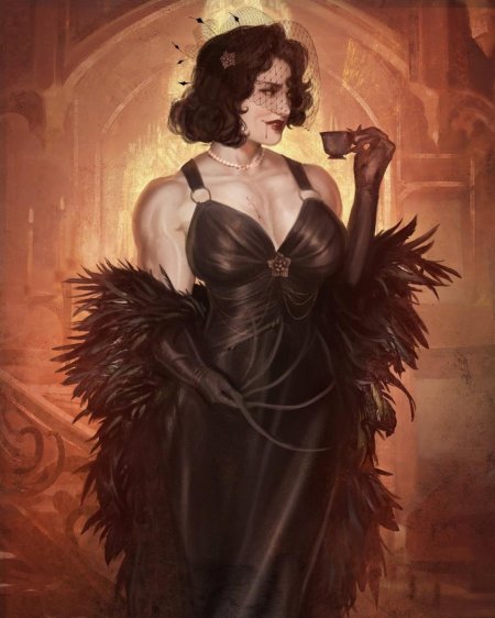 Полные женщины арт