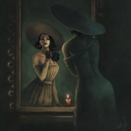 Resident Evil 8 дочери леди Димитреску Art