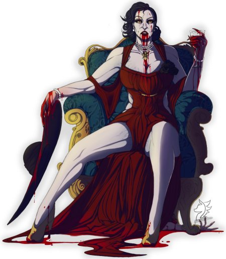 Леди Алсина Димитреску feet