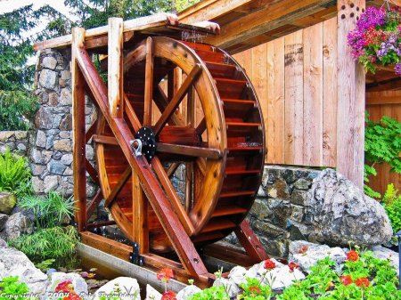 Грот водяная мельница трикси