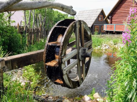 Водяные мельницы в древнем Риме