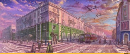 Пейзаж улицы