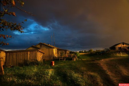 Ночная деревня