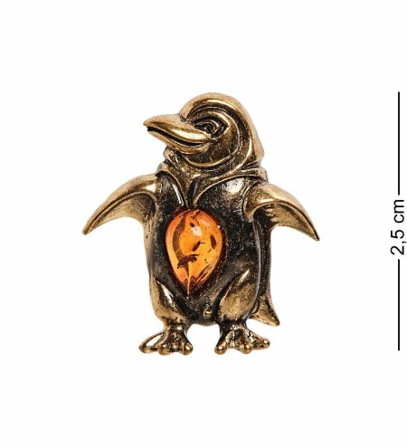 Брошь Пингвин