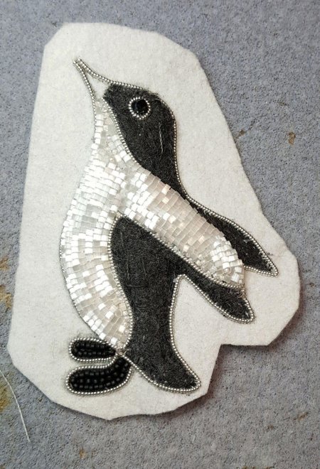 Брошь Пингвин