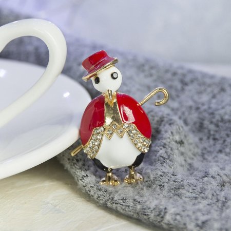 Брошь Пингвин