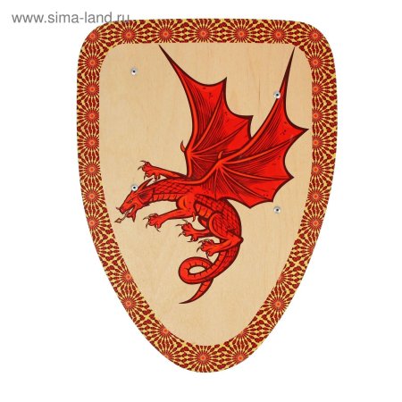 Щит с драконом