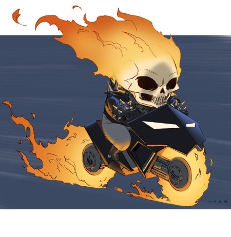 Призрачный гонщик Чиби