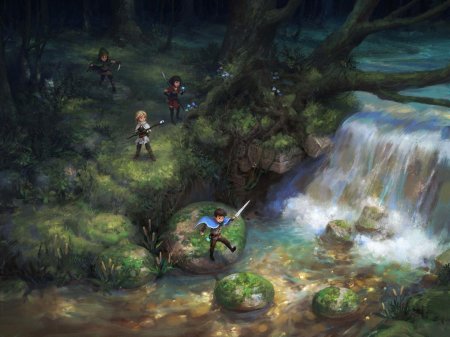 Лагерь приключенцев фэнтези арт