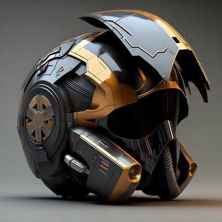 Футуристичный шлем