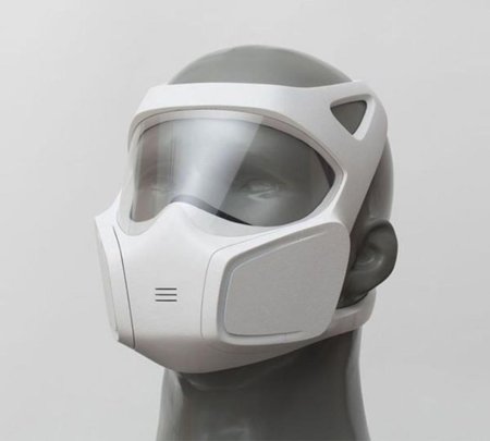 Футуристичный респиратор