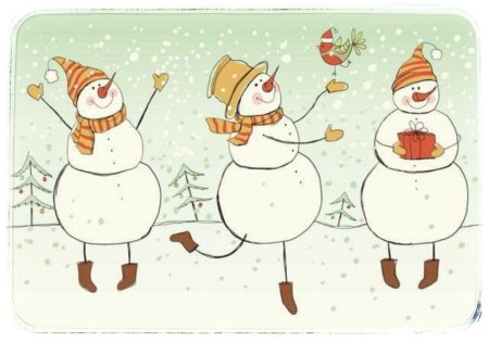 Прикольные новогодние рисунки