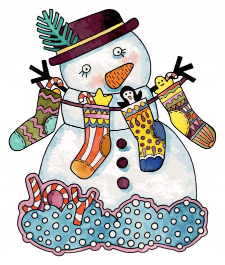 Новогодние аватарки Снеговик