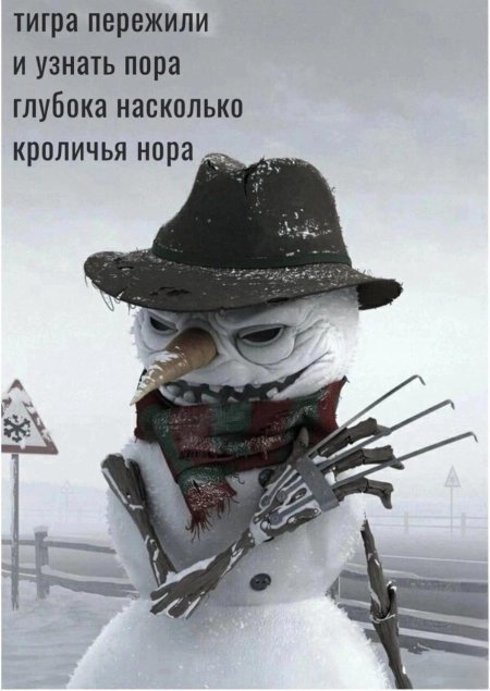 Крутой Снеговик