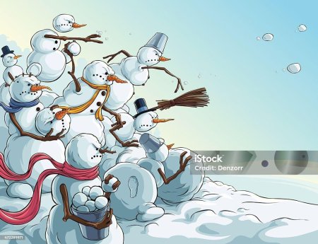 Нашествие снеговиков