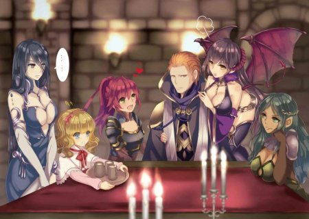 Король демонов гарем аниме
