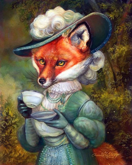 Сказочные животные. Художница Энни Стегг Джерард (Annie STEGG Gerard).