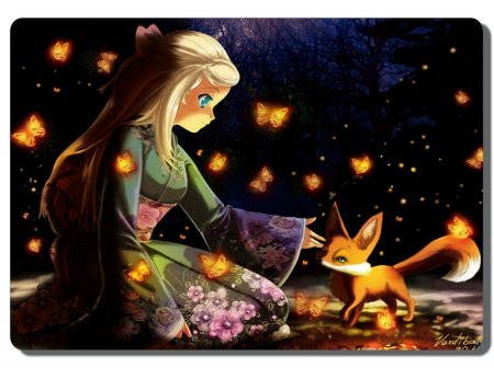 Кицунэ девочка Лисичка