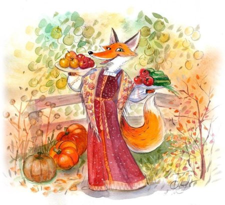 Лиса из сказки