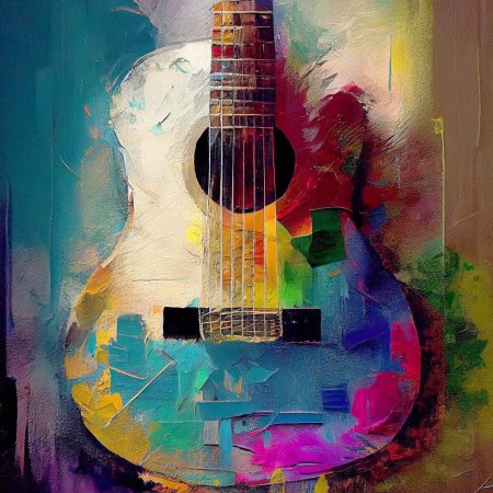 Гитара арт