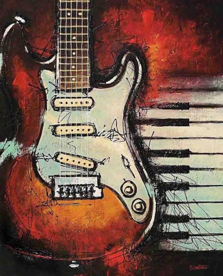 Гитара арт