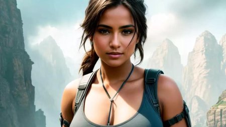 Лара Крофт арт