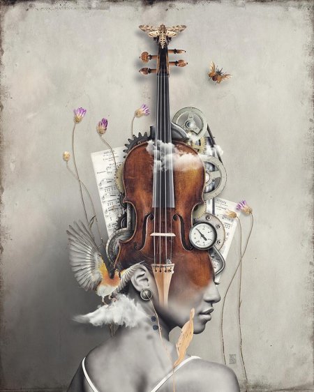 Фотоколлажи Айдана Сартина Конте (20