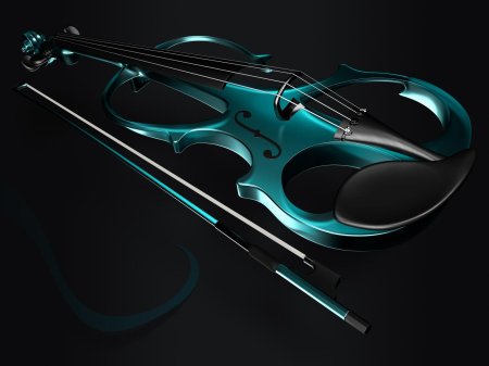 Необычная скрипка