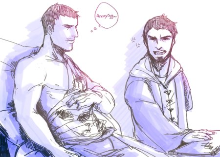 Альтаир и Малик арты