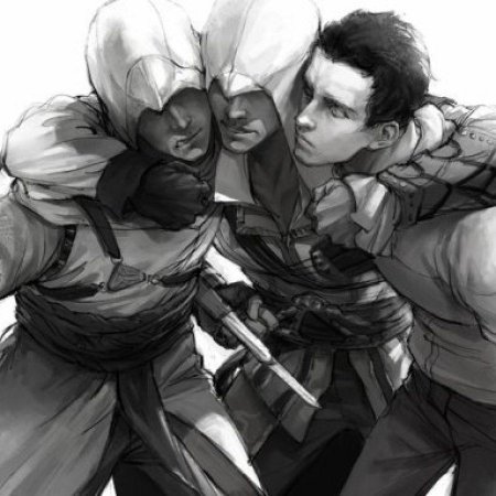 Альтаир Эцио и Дезмонд