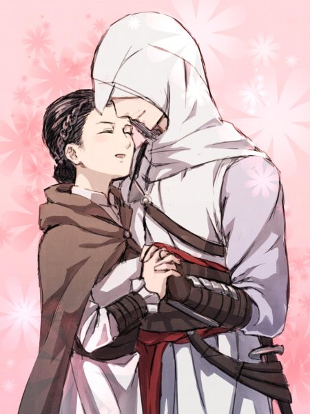 Assassins Creed 1 Альтаир и Мария