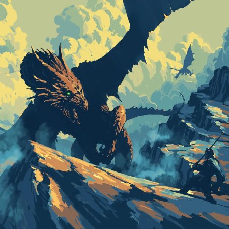 Мифические драконы