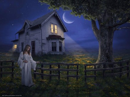 Домик на Луне