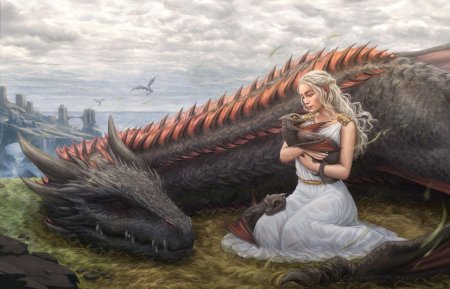 Дейенерис Таргариен и ее драконы