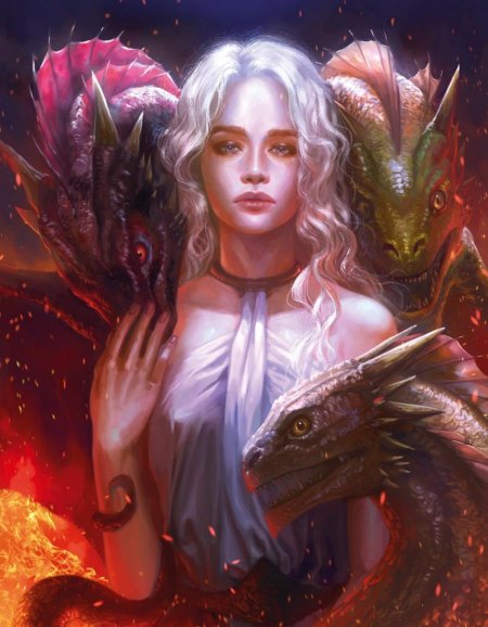 Девушка дракон