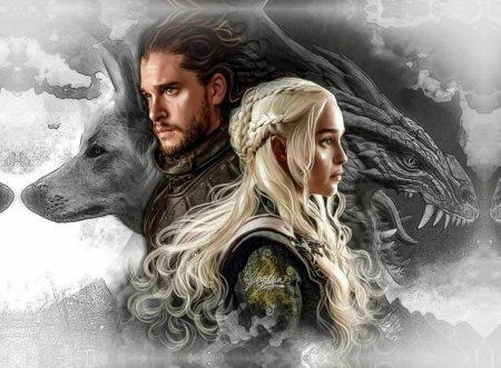 Джон Сноу и Дейнерис